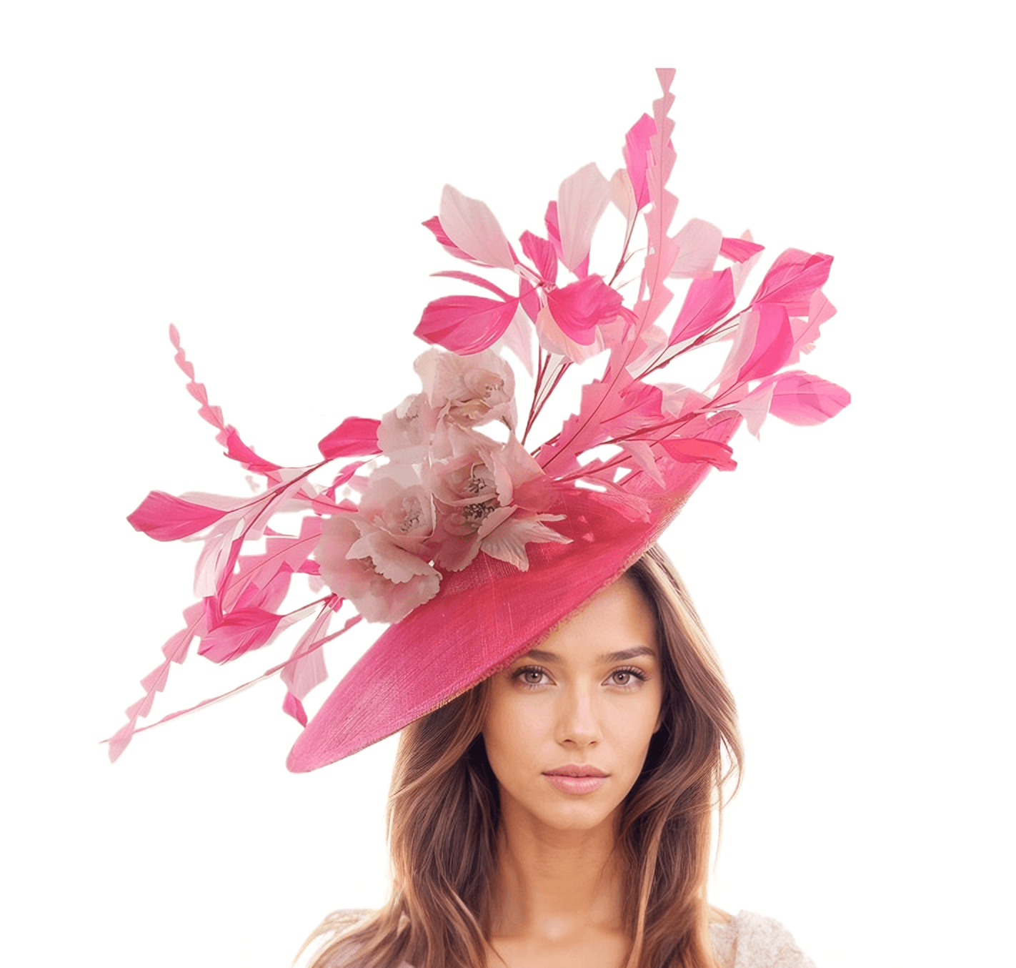 Pink hats and fascinators uk deals