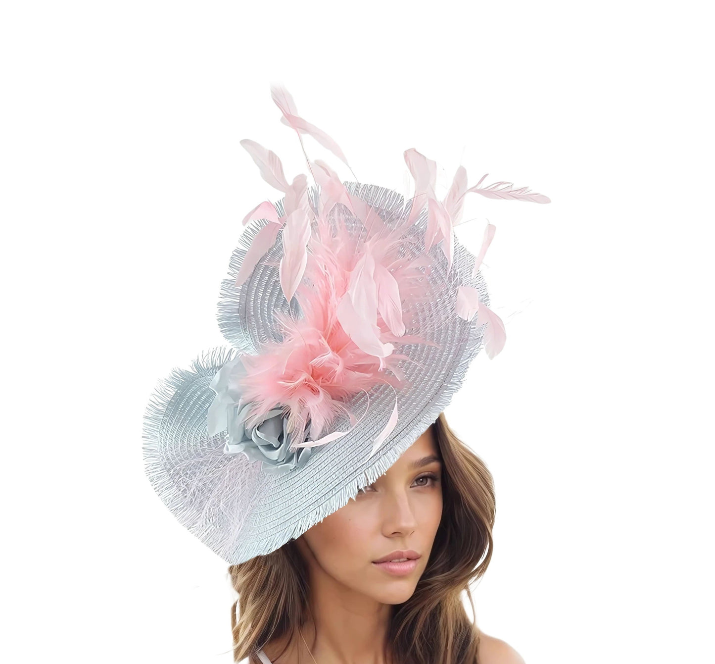 🎀 Verity -Tea Party Fascinator Hat 🌸💙