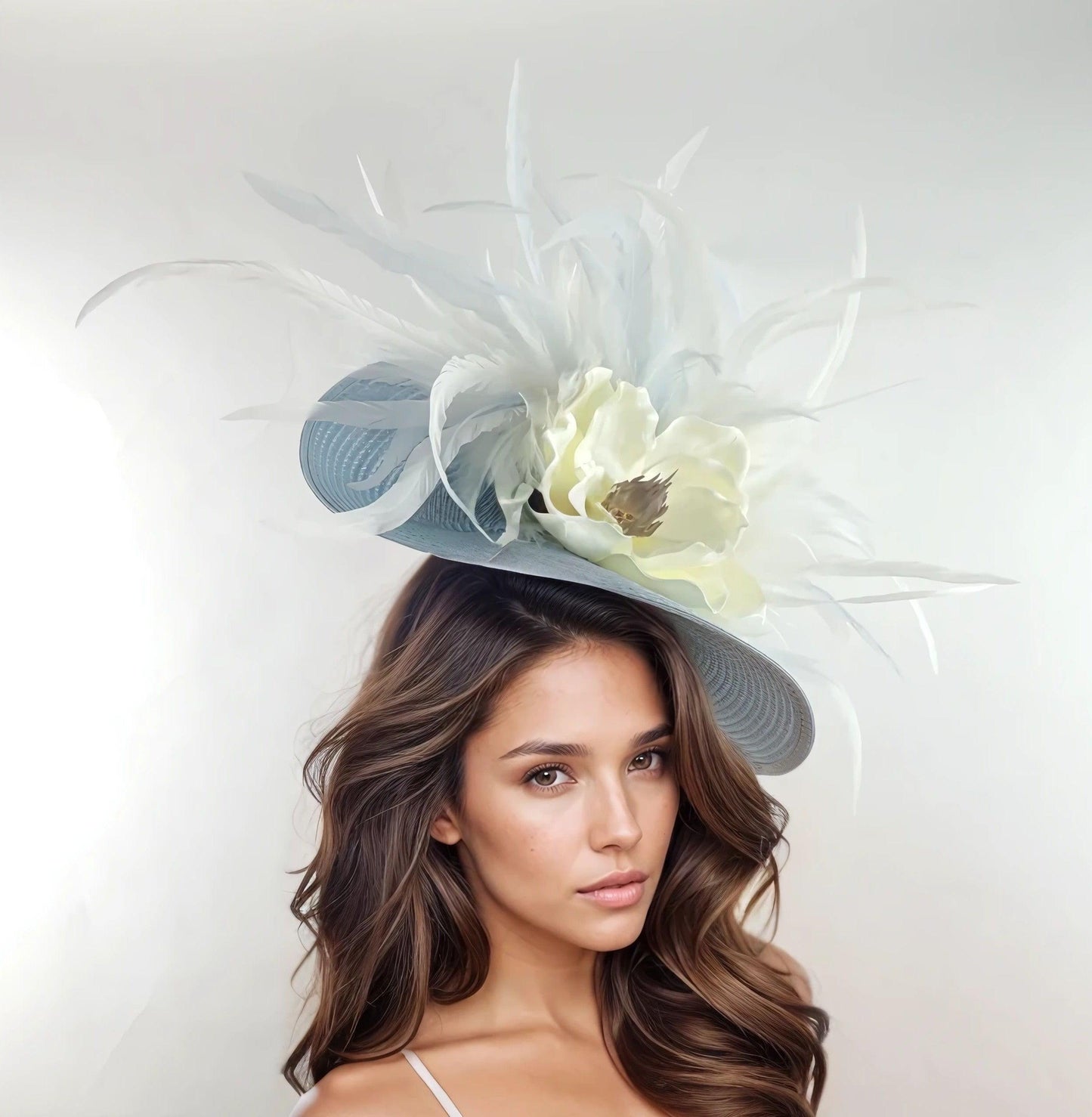 Jeanine Feather Wedding Fascinator