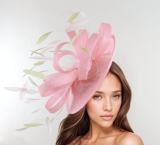 Million Dollar Saucer Disc Fascinator Hat