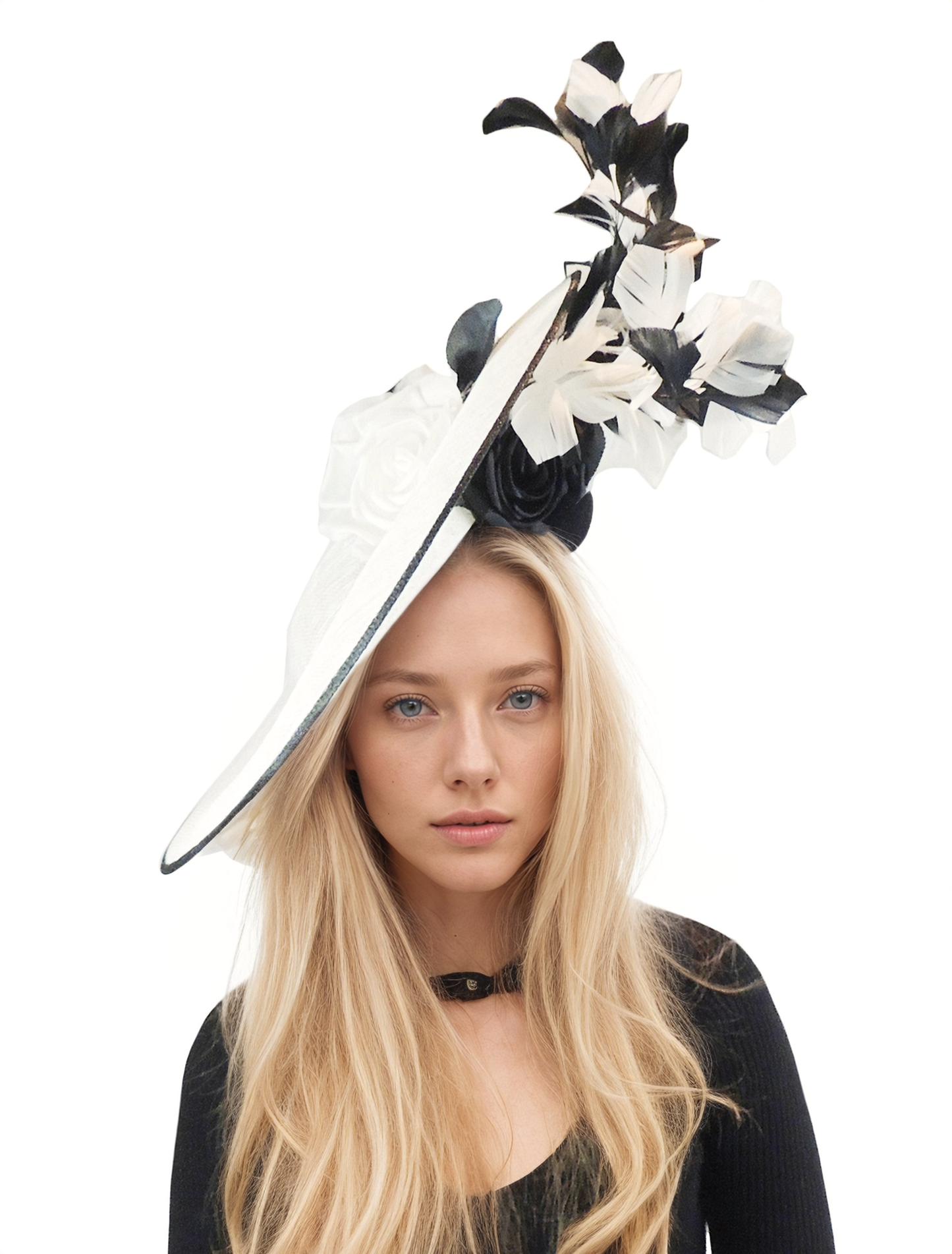 Gabi Large Ascot Disc Fascinator Hat