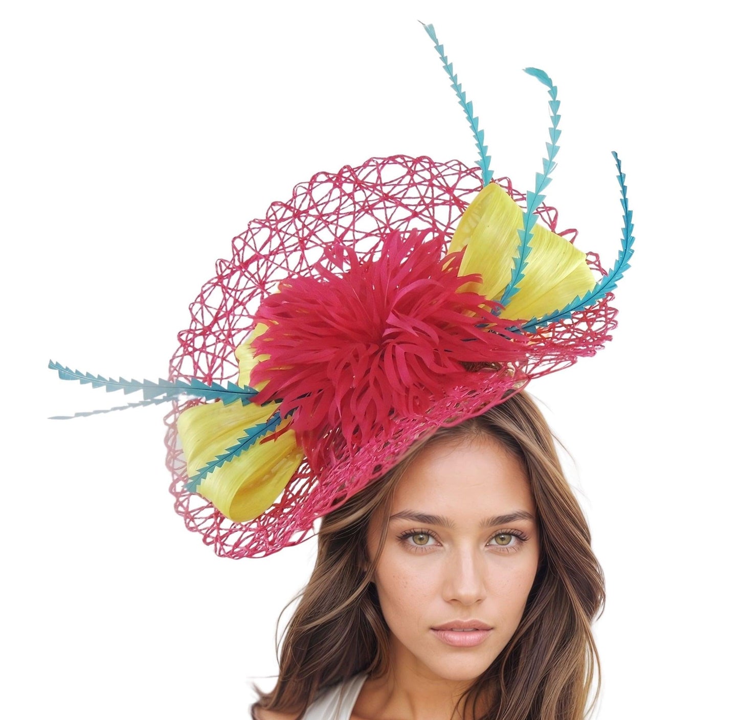 Catharine Wedding Guest Fascintor Hat