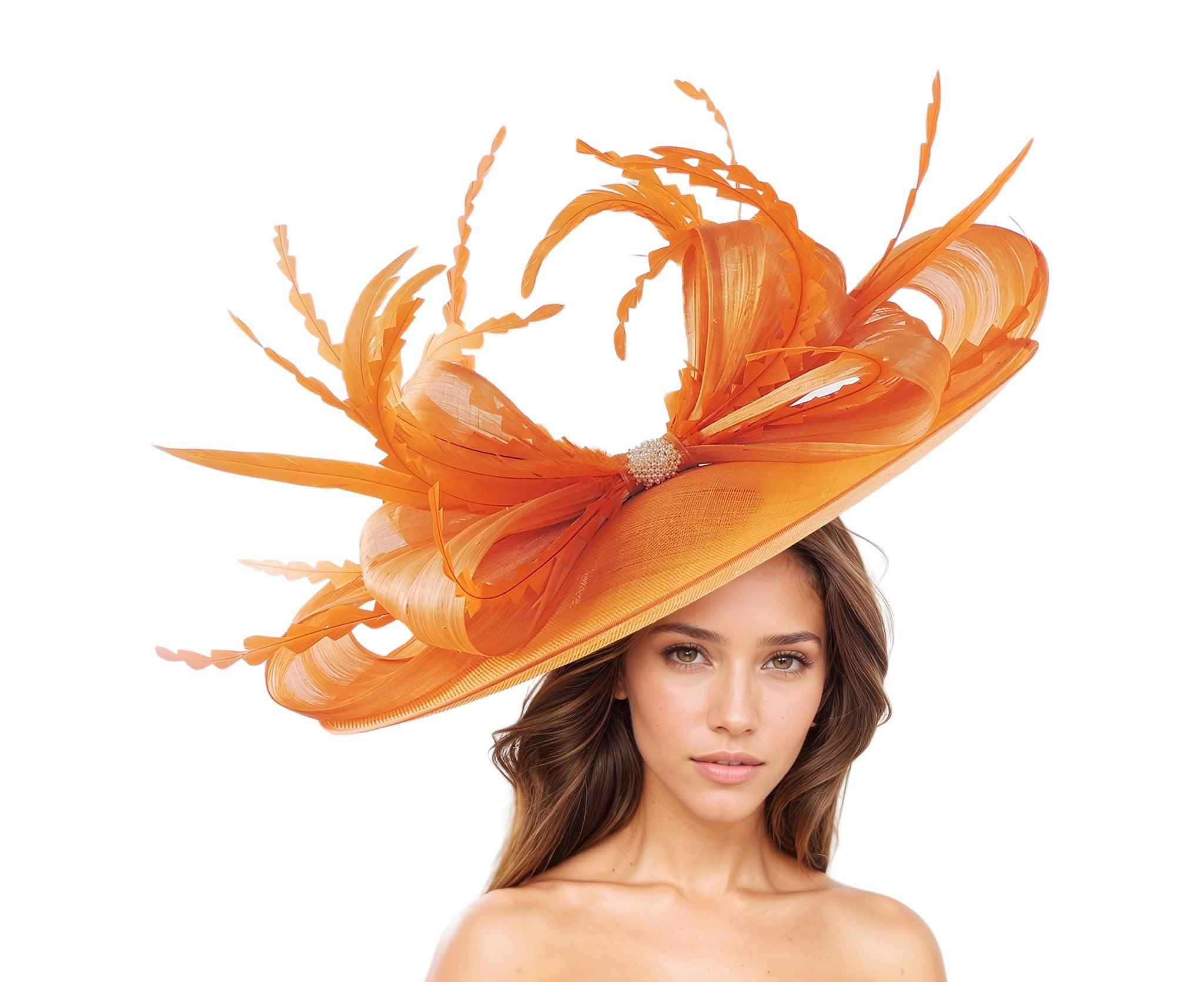 Large Ophelia Ascot Fascinator Hat Headband Hats By Cressida