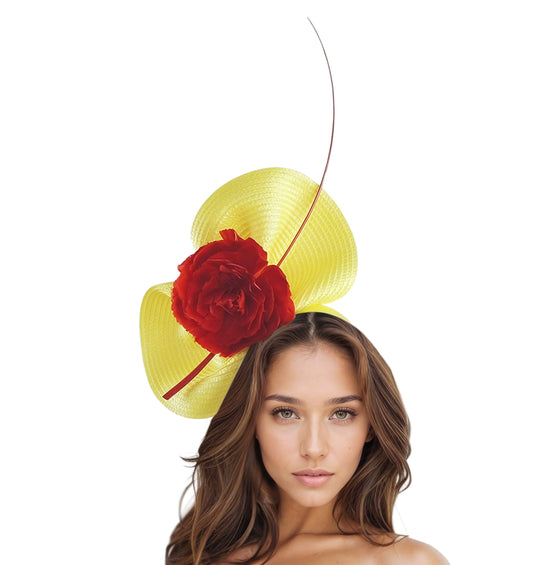 Chiara Tea Party Race Day Floral Fascinator