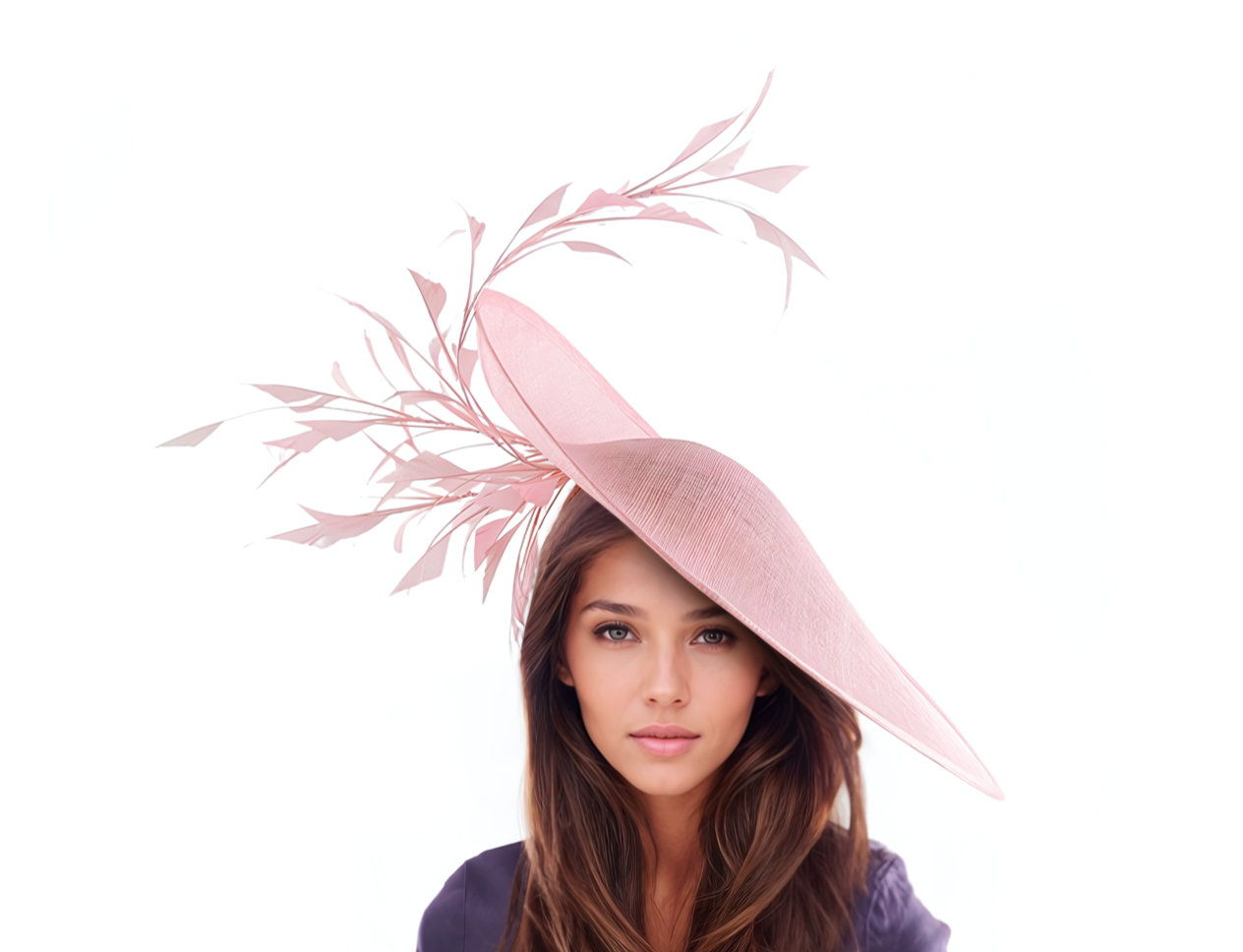 Tessa Large Race Day Wedding Fascinator Hat