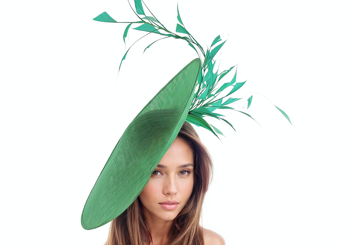 Tessa Large Race Day Wedding Fascinator Hat