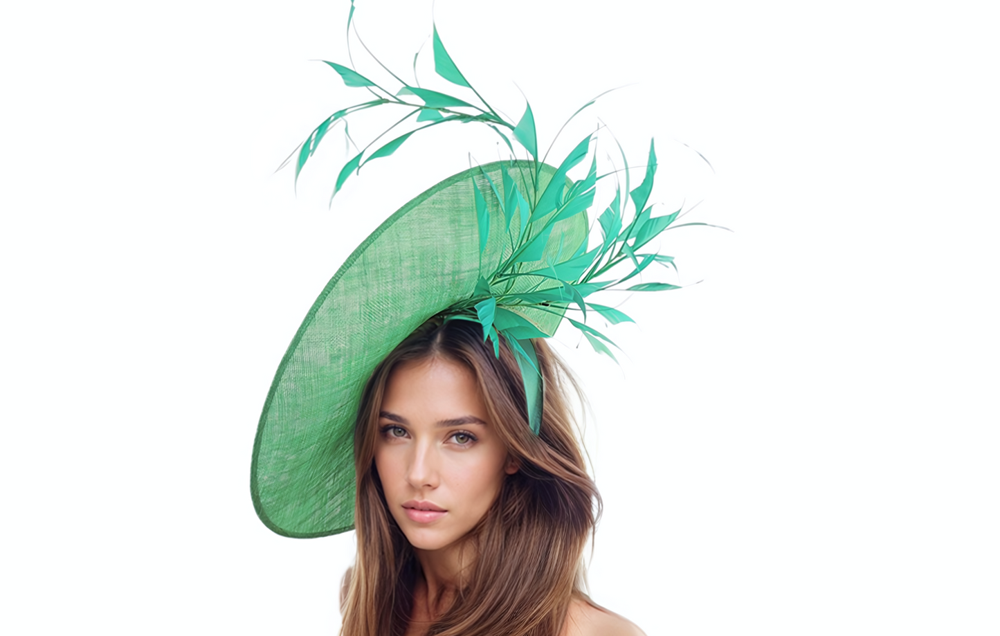 Tessa Large Race Day Wedding Fascinator Hat